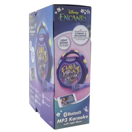 Disney packaging for MP3 Karaoke